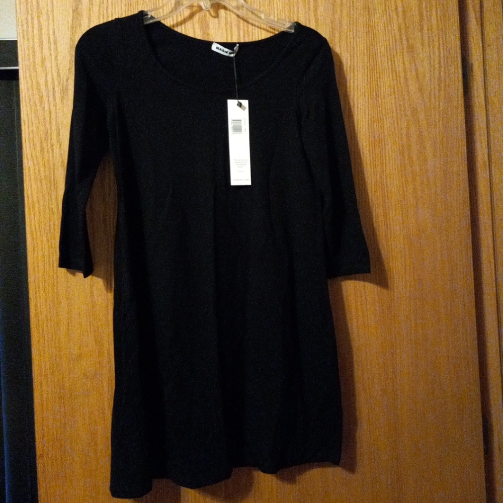 Womens Marie Hell Shirt Unleash Tunic Jersey Classic Rayon/lycra Black Small